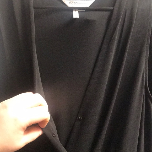 BCBGeneration V Neck Surplice Skort Romper SZ L - Picture 4 of 6